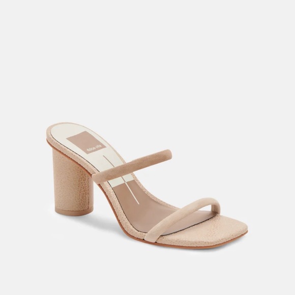 NWT- Dolce Vita Noles Heels in Dune suede, Size 7 - Picture 3 of 13